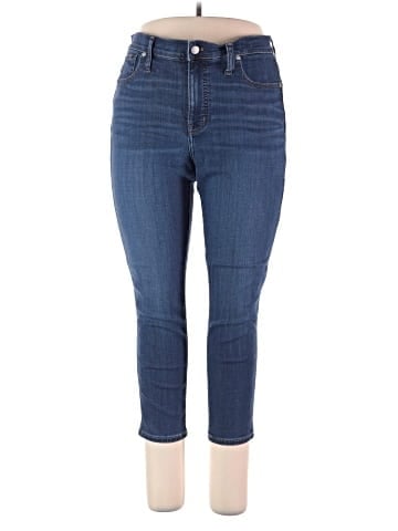 Madewell Petite Mid-Rise Stovepipe Jeans in Brentside Wash (view 1)