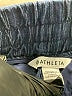 Athleta 100% Linen Chevron-herringbone Blue Shorts Size 6 - photo 3