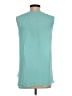 Laundry by Shelli Segal 100% Polyester Teal Sleeveless Blouse Size S - photo 2