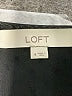 Ann Taylor LOFT 100% Polyester Black Casual Dress Size 4 - photo 7