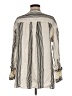 H&M Stripes Ivory Long Sleeve Blouse Size M - photo 2