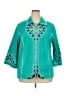 Bob Mackie Teal Jacket Size 2X - photo 1