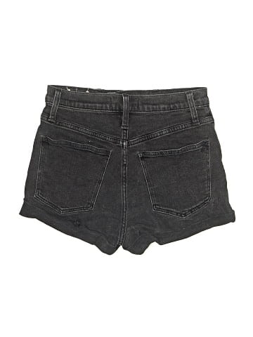 Madewell High-Rise Denim Shorts in Lunar Wash (view 2)