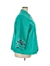 Bob Mackie Teal Jacket Size 2X - photo 4