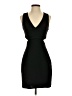 Lulus 100% Polyester Solid Black Cocktail Dress Size S - photo 1