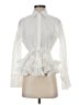 Alexis 100% Cotton Ivory Long Sleeve Blouse Size S - photo 1