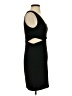 Lulus 100% Polyester Solid Black Cocktail Dress Size S - photo 4