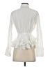 Alexis 100% Cotton Ivory Long Sleeve Blouse Size S - photo 2