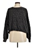 Z Supply Animal Print Gray Pullover Sweater Size M - photo 1