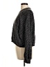 Z Supply Animal Print Gray Pullover Sweater Size M - photo 5
