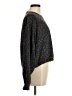 Z Supply Animal Print Gray Pullover Sweater Size M - photo 4