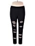 Torrid Hearts Black Leggings Size 2X Plus (2) - photo 1