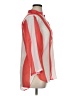 ICY Color Block Orange 3/4 Sleeve Blouse Size 1X - photo 4