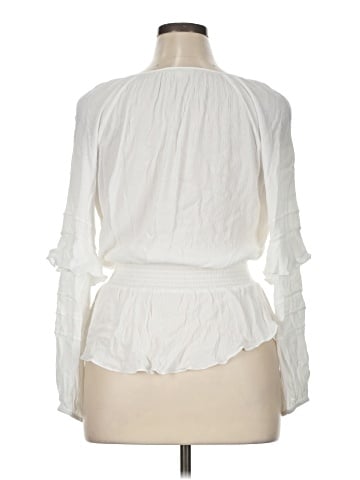 L'Agence Long Sleeve Blouse (view 2)