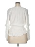 L'Agence 100% Rayon Ivory Long Sleeve Blouse Size XL (4) - photo 2