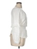 L'Agence 100% Rayon Ivory Long Sleeve Blouse Size XL (4) - photo 4