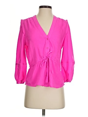 DKNY 3/4 Sleeve Blouse (view 1)