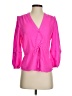 DKNY 100% Polyester Pink 3/4 Sleeve Blouse Size XS - photo 1