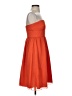 J.Crew 100% Silk Solid Orange Cocktail Dress Size 4 - photo 4
