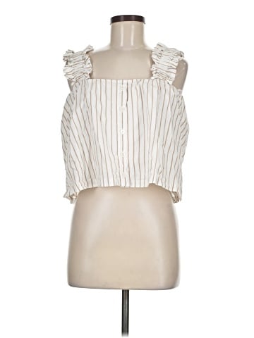 FRAME Sleeveless Blouse (view 1)
