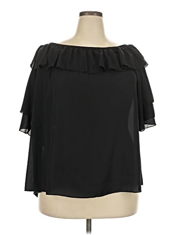 chic soul (chicsoul.com) 3/4 Sleeve Blouse (view 1)