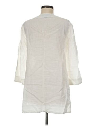 August Silk 3/4 Sleeve Blouse (view 2)