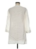 August Silk Ivory 3/4 Sleeve Blouse Size M - photo 2