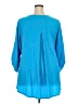 Yushi Teal 3/4 Sleeve Blouse Size XXL - photo 2