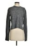 ALLSAINTS Metallic Gray Pullover Sweater Size S - photo 1