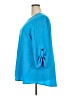 Yushi Teal 3/4 Sleeve Blouse Size XXL - photo 5