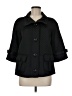 Elliott Lauren 100% Polyamide Polka Dots Black Coat Size 6 - photo 1