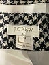 J.Crew Factory Store Houndstooth Black Wool Blazer Size 8 - photo 6