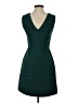 Madewell 100% Polyester Solid Green Cocktail Dress Size 0 - photo 2