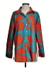 Shein 100% Polyester Print Teal Long Sleeve Blouse Size S - photo 1