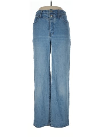 Madewell The Perfect Vintage Wide-Leg Jean in Harding Wash: Button-Fly Edition (view 1)