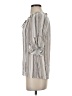 I.N. Studio 100% Rayon Silver Short Sleeve Blouse Size S - photo 5