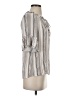 I.N. Studio 100% Rayon Silver Short Sleeve Blouse Size S - photo 4