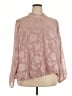 Torrid 100% Polyester Pink 3/4 Sleeve Blouse Size 3X Plus (3) - photo 1