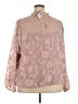Torrid 100% Polyester Pink 3/4 Sleeve Blouse Size 3X Plus (3) - photo 2