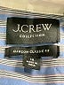 J.Crew Collection Stripes Blue Long Sleeve Button-Down Shirt Size 10 - photo 7