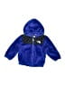 The North Face 100% Polyester Blue Zip Up Hoodie Size 6-12 mo - photo 1