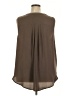 Torrid 100% Polyester Brown Sleeveless Blouse Size 3X Plus (3) - photo 2