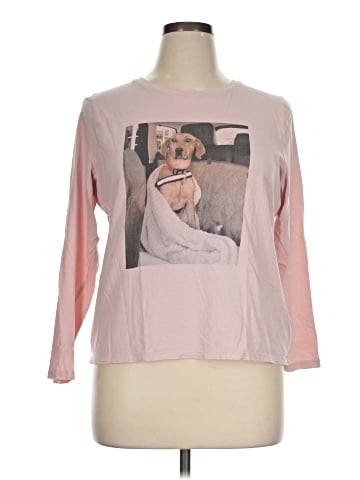 Time and Tru Long Sleeve T-Shirt (view 1)