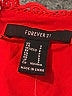 Forever 21 100% Polyester Hearts Red Romper Size S - photo 4