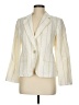 Bloomingdale's Stripes Ivory Blazer Size 6 (petite) - photo 1