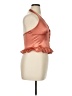 Kimchi Blue Orange Sleeveless Blouse Size XL - photo 4