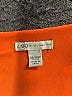 Cato 100% Polyester Orange Short Sleeve Blouse Size 18 - photo 7