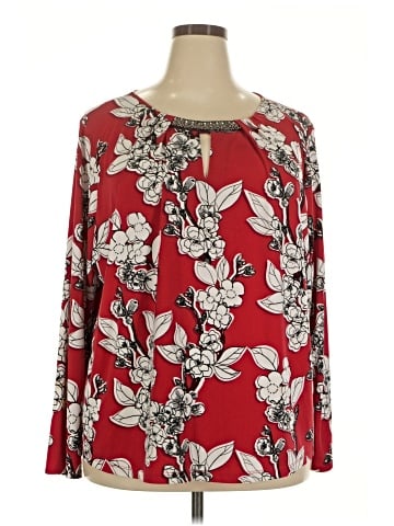Liz Claiborne Career Long Sleeve Blouse (view 1)