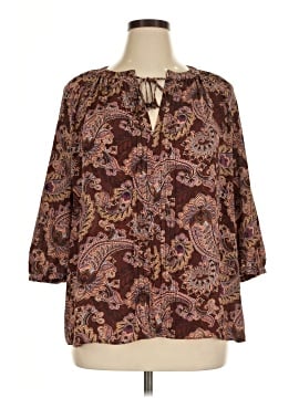 Rose + Olive 3/4 Sleeve Blouse