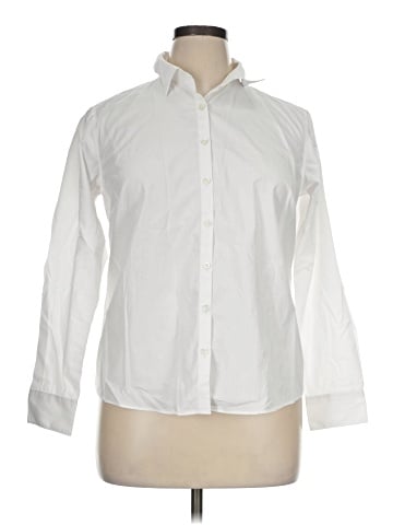 Lands' End Long Sleeve Button-Down Shirt (view 1)